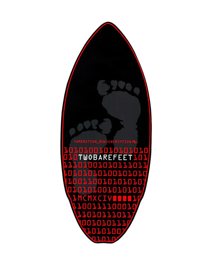 SKIMBOARD - 41" - CIPHER RED
